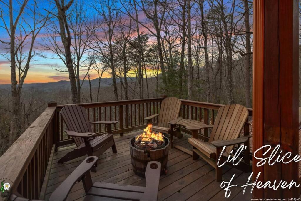 Lil Slice Of Heaven - Perfect Views-Hot Tub-Wine Villa Blue Ridge Ngoại thất bức ảnh